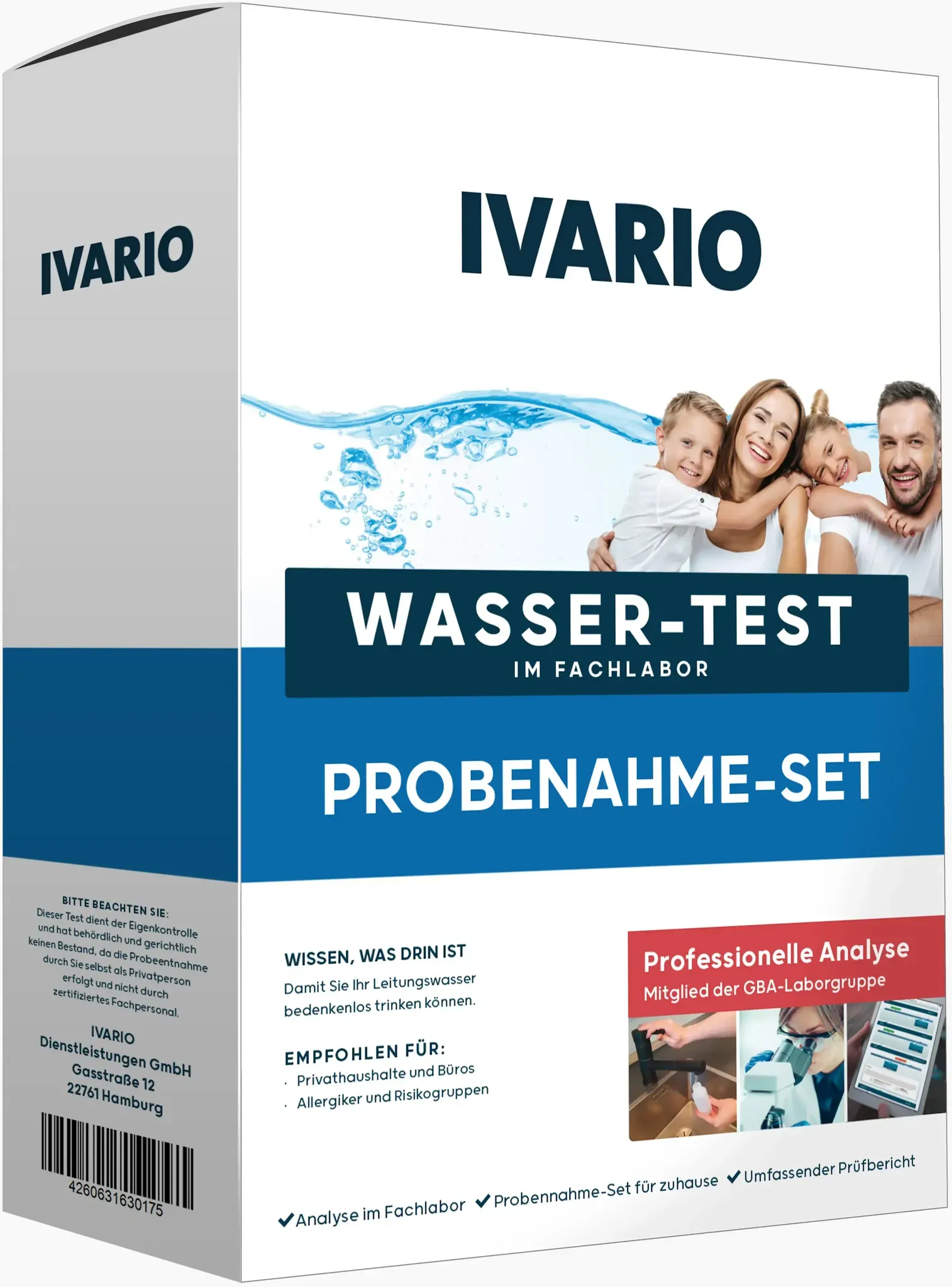 Weichmacher-Trinkwassertest