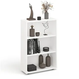 komto Bücherregal 60 x 90 x 24 cm Weiß