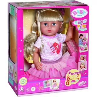 BABY born® Baby Born Sister Style & Play 43cm