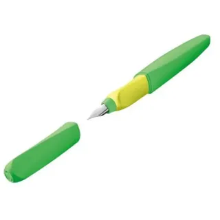 Füllhalter Twist Neon Grün, Feder M, universell für Rechts- und Linkshänder