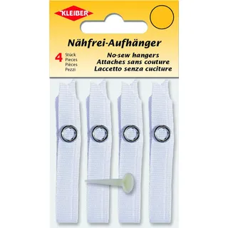 Kleiber 70014 Nähfrei Aufhänger, weiß
