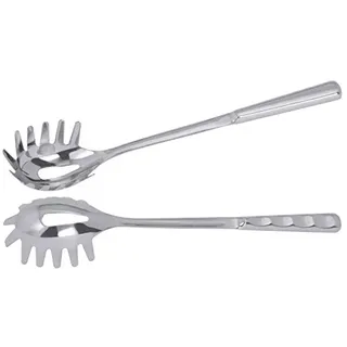 Spaghettiheber, Serie ERGONOM, aus Edelstahl 18/0, ergonomisch profilierter Griff aus Edelstahl 18/10 / Länge: 30 cm | ERK