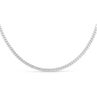 FIRETTI Kette ohne Anhänger FIRETTI "Schmuck Geschenk Silber 925 Halsschmuck Halskette Panzerkette" Gr. 60, silber (silberfarben), Halsketten, Damen, 60, Silber 925 (Sterlingsilber), B: 4,1mm, Panzerkette, Made in Germany, B:4,1mm