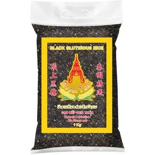 Royal Thai RICE - Schwarzer Klebereis - 10 X 1 KG - Multipack