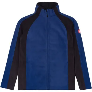 Engelbert Strauss Herren Fleecejacke Microfleece dryplexx inkl. gratis SHG Ohrstöpsel, Farbe:blau, Größe:S - S