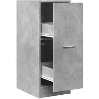 vidaXL Apothekerschrank Betongrau 30 x 41 x 77,5 cm Grau