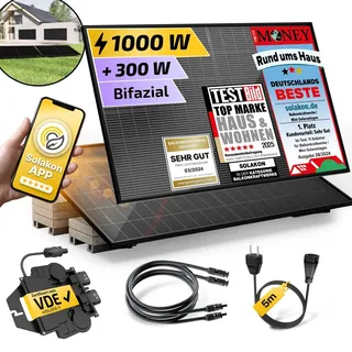 5 m Kabel + Gartenhalterung