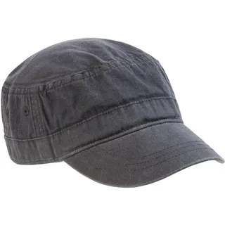camel active Herren Military-Cap aus Canvas Dunkelblau, Menswear-OS - Einheitsgröße