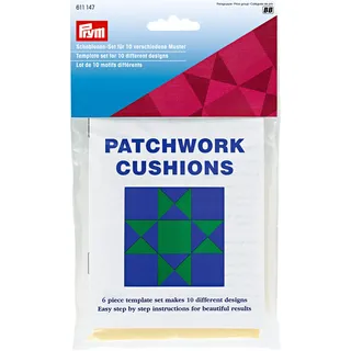 Prym 611147 Schablonenset für 10 Muster Farbe, Aus Kunststoff, Beige