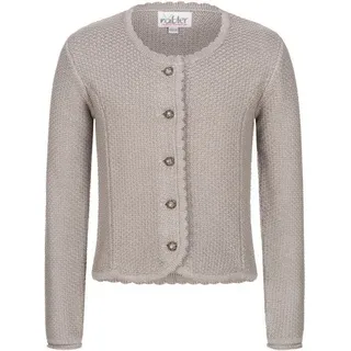 Nübler Kinderstrickjacke Yvonne in Grau | Gr.: 80