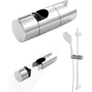 Ccykxa - Duschhalter, verstellbarer 19–25 mm Duschkopfhalter mit Gleitstange, ohne Bohren, Duschkopfhalter mit Gleitstange, 360 ° drehbarer
