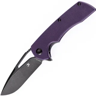 Kansept Kryo Black Coating D2 Blade Purple G10 T1001B3