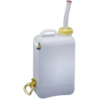 Superweithalskanister DIN96 13 16 19 (Auswahl) Liter Lebensmittelecht I Wasserkanister I Camping Garten Wohnmobil (16l Aquafill)