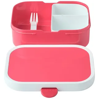 Campus Brotdose mit Bento-Einsatz und Gabel 750 ml Pink