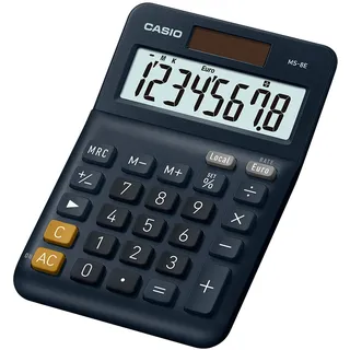 Casio MS-8E Tischrechner blau