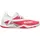 Hallen-Sport-Schuhe W in weiß/rot weiß/rot