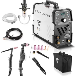 STAHLWERK Kombi-Schweißgerät DC WIG 200 Puls Pro CUT 4-in-1