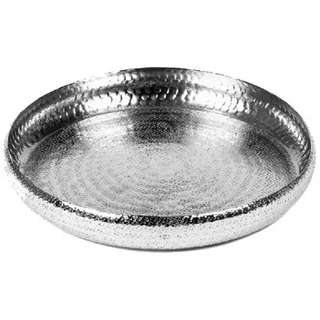 Lambert Faro Dekoschalen, 440913-0 silberfarben Ø 43 cm,