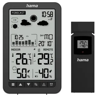 Hama Ko Samui Wetterstation Schwarz