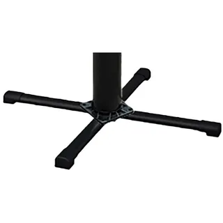SUMMER FUN Universal Standfuß Verstellbar für Gartenduschen 10 cm x 80 cm x 80 cm Schwarz