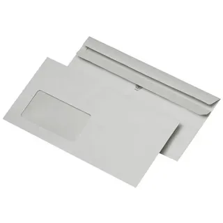 MAILmedia Mailmedia, Briefumschläge DIN Lang selbstklebend, 75 g/qm