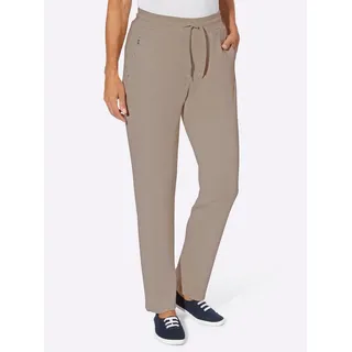 Sieh an! Jersey-Hose komfortabel Braun 40