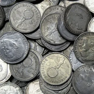 Silbermünze 100 x 5 Reichsmark "Hindenburg mit HK" Investmentpaket (Deutschland)