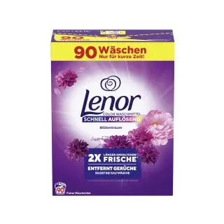 Lenor Amethyst Blütentraum Waschpulver 90 Waschladungen 