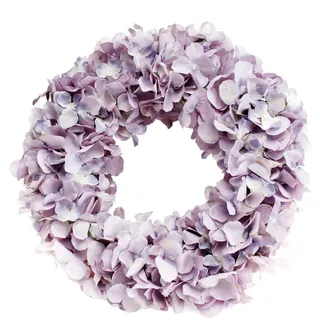 Hortensienkranz Türkranz Tischkranz ca. 36-38 cm fliederfarben CreaFlor Home