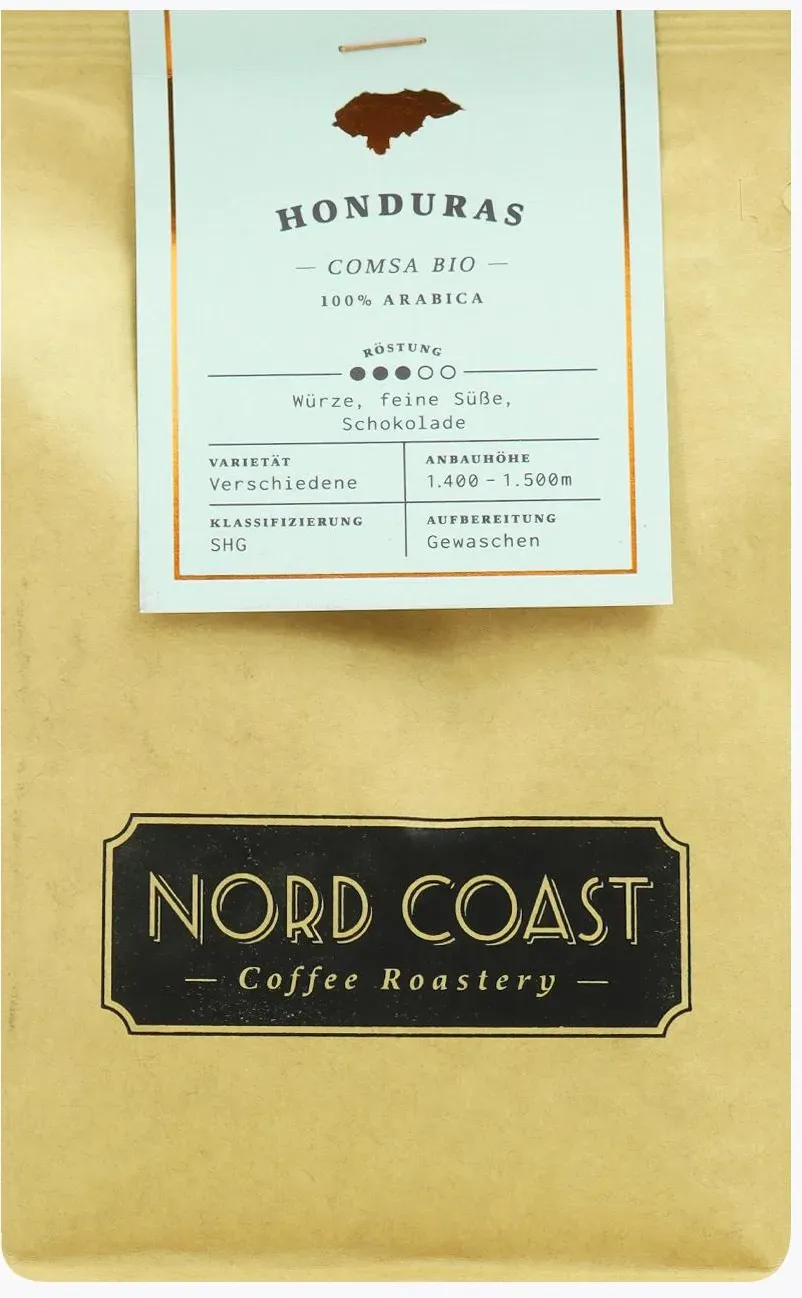 Nord Coast Coffee Honduras Comsa Bio 250g