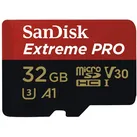 SanDisk Extreme Pro microSDHC A1 UHS-I U3 Speicherkarte + Adapter 32GB