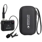Zoom F2 Field-Recorder mit Soft-Case (Handheld), Audiorecorder, Schwarz