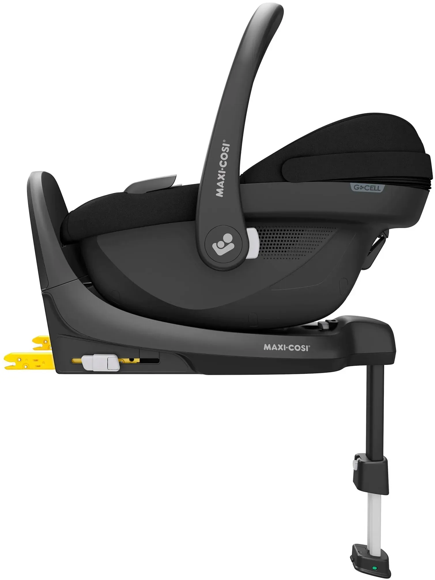 Maxi-Cosi Babyschale Pebble S inkl. Isofix-Basis FamilyFix, schwarz