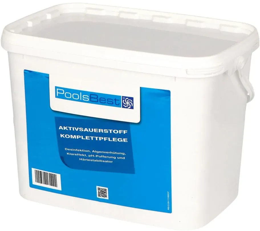 4,48 kg - PoolsBest® Aktivsauerstoff-Komplettpflege 16 Doppelbeutel