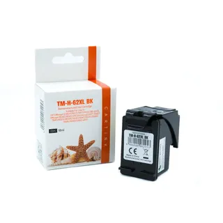 REF62XLBK Refill Tinte Schwarz für HP / C2P05AE / 12ml