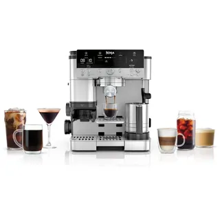 Ninja ES601EU LuxeTM Café Espressomaschine Schwarz/Eedelstahl