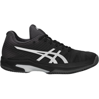 Asics Tennisschuhe Solution Speed FF Clay/Sandplatz schwarz/silber Damen