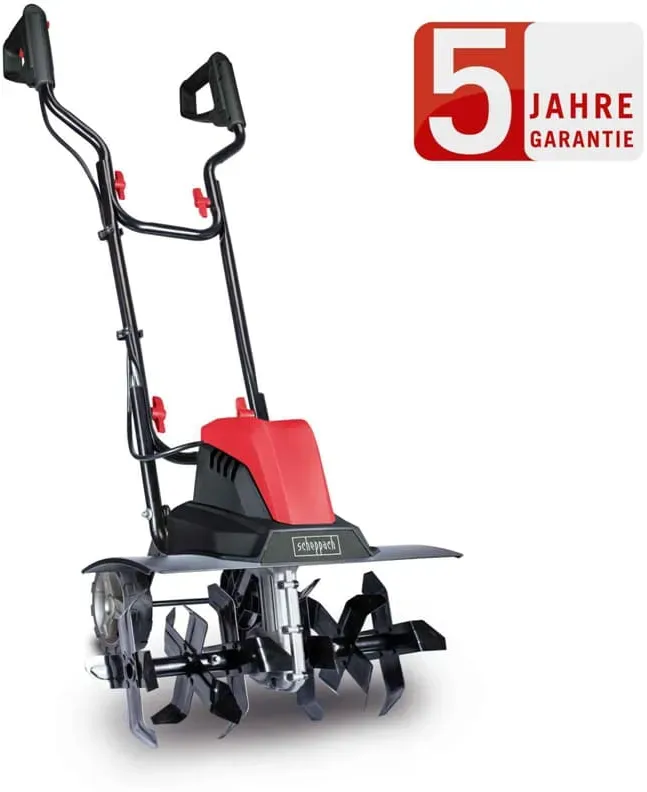 Scheppach Elektro Motorhacke MTE460 | 450mm Arbeitsbreite | 1500W Leistung | 220mm Arbeitstiefe | inkl. 24 Messer