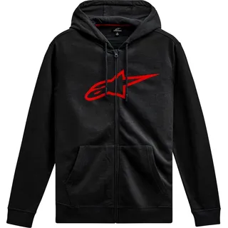 Alpinestars Ageless V3 Kapuzenjacke - Schwarz/Rot / XL