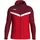 Kapuzenjacke Herren Rot/Weinrot S