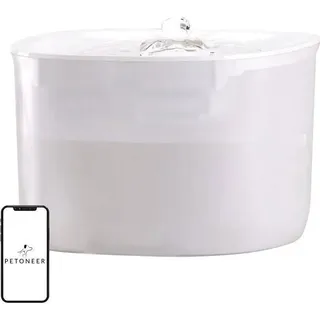 PETONEER Fresco Ezgo Intelligenter Haustierbrunnen/tränke - White - One Size