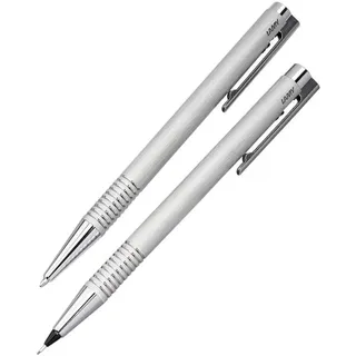 Lamy Schreibset logo brushed schwarz