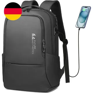 Laptop Rucksack Herren, Business Rucksack Für 15,6 Zoll Notebook Wasserdicht Mit