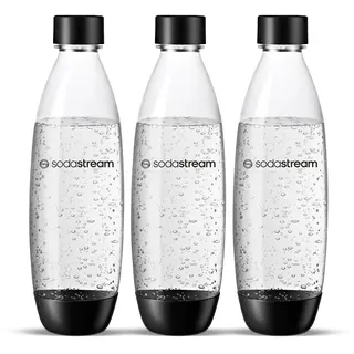 Fuse PET-Flasche 3 x 1 l schwarz/weiß