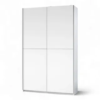 SchlafKONTOR Fast Kleiderschrank Holzwerkstoff Dekorfolie 2 Türen 125x195x38 cm
