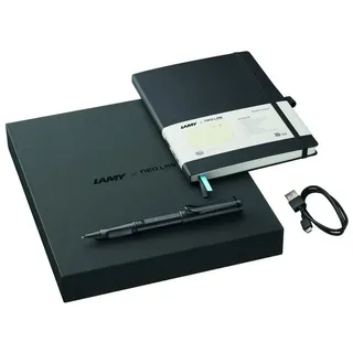 Lamy safari all black ncode Set (Pen – digital paper notebook)