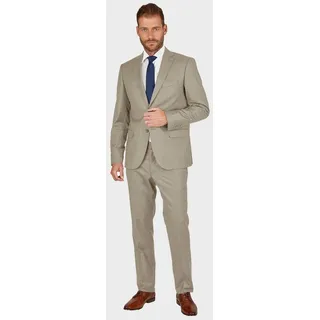 SteffenKlein Anzug REGULAR FIT (2-tlg) aus elastischem Stoff beige|grau 102