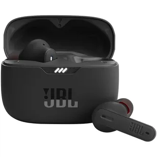 JBL Tune 235 NC, True Wireless Noise-Cancelling In-Ear Bluetooth-Kopfhörer mit 48 Stunden Akkulaufzeit, IP54 Wasser- und staubresistent, Komfortables Stick-Closed-Design, Schwarz