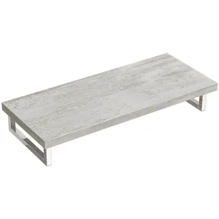 doporro Waschtischplatte für Waschbecken Holzplatte Waschtischkonsole Eiche Badezimmer 120 cm x 5 cm x 50 cm