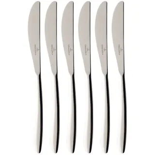 Villeroy & Boch SoftWave Tafelmesser 23,7 cm 6er Set